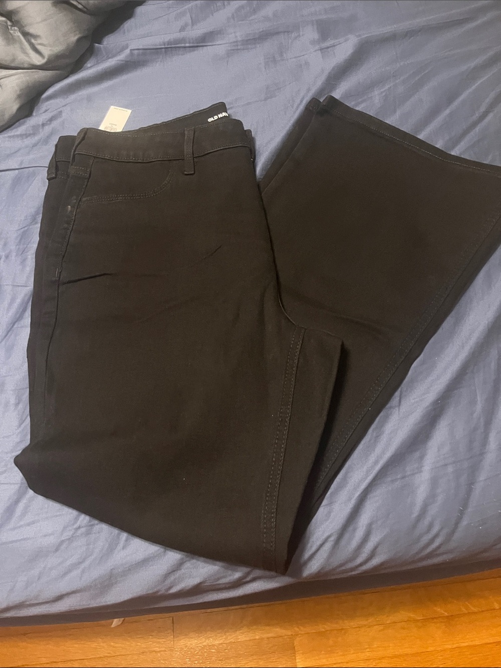 Old Navy Black Flare Jeans 14 short